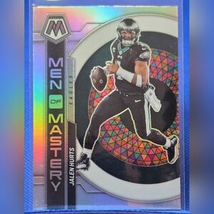 2023 Panini Mosaic : Men of Mastery SILVER / Jalen Hurts